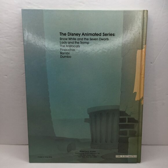 Vintage Lot 2 Kid Books Wonderful World Disney Classics The Aristocats Pinocchio - Picture 13 of 13